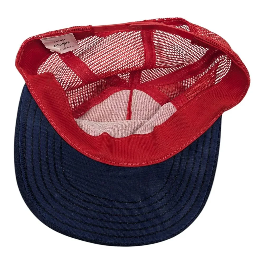 Minnesota Twins MLB 80s Made In The USA Snapback Mesh Back Trucker Hat Cap
